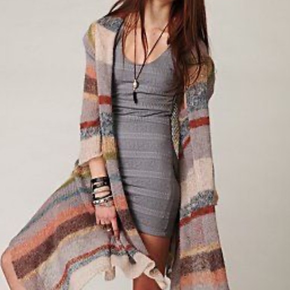 Relais full multicolor sweater coat/front closure - Picture 14 of 14